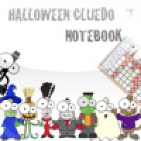 Cluedo Halloween Notebook