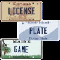 License Plate Game