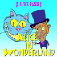 A Slider Puzzle - Alice in Wonderland