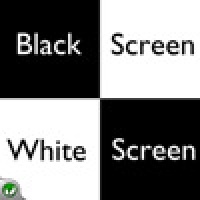 Black Screen White Screen - Mind Puzzle