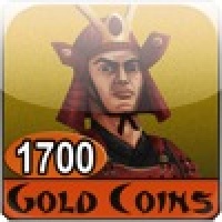 Samurai Rising 1700 Gold Coins