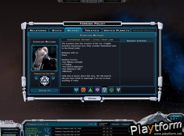 Galactic Civilizations II: Endless Universe (PC)