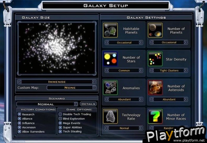 Galactic Civilizations II: Endless Universe (PC)