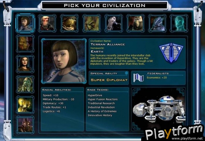 Galactic Civilizations II: Endless Universe (PC)