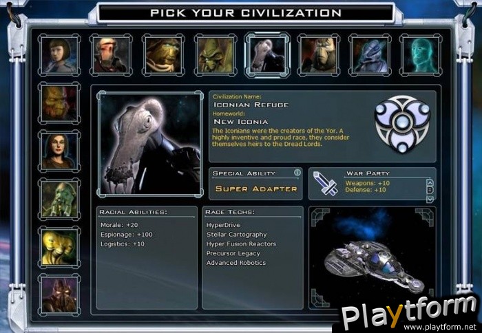 Galactic Civilizations II: Endless Universe (PC)