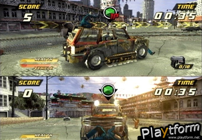 Pursuit Force: Extreme Justice (PlayStation 2)