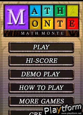 MATH MONTE (iPhone/iPod)