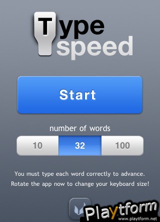 TypeSpeed (iPhone/iPod)