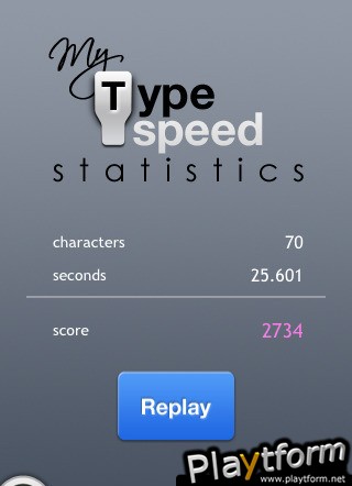 TypeSpeed (iPhone/iPod)