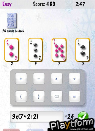 Poker Math 24 (iPhone/iPod)