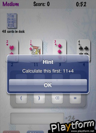 Poker Math 24 (iPhone/iPod)