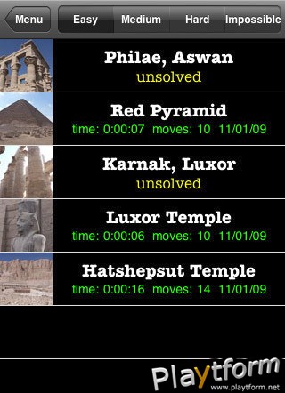 aQ's Slider Puzzle: Egypt (iPhone/iPod)