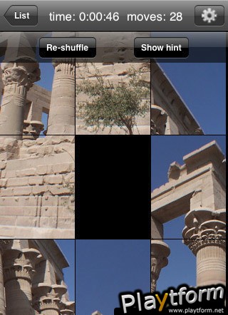 aQ's Slider Puzzle: Egypt (iPhone/iPod)