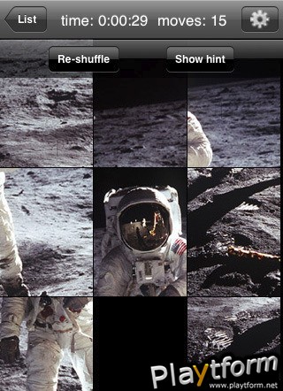 aQ's Slider Puzzle: Space (iPhone/iPod)