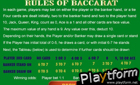 iBaccarat (iPhone/iPod)