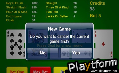 Poker Fun (iPhone/iPod)