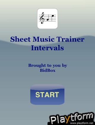 Sheet Music Intervals (iPhone/iPod)