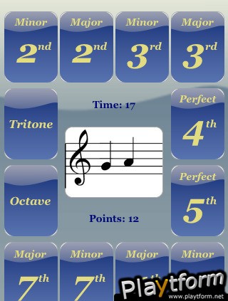 Sheet Music Intervals (iPhone/iPod)