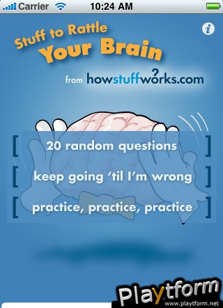 Stuff To Rattle Your Brain (iPhone/iPod)