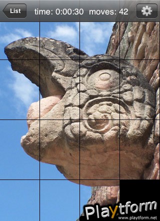 aQ's Slider Puzzle: the Maya (iPhone/iPod)