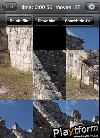 aQ's Slider Puzzle: the Maya (iPhone/iPod)