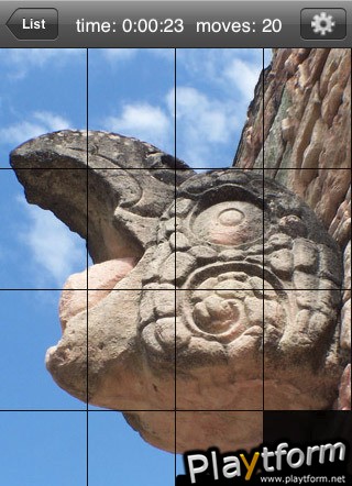 aQ's Slider Puzzle: the Maya (iPhone/iPod)