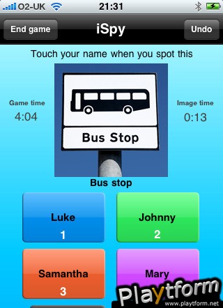 iSpy - The Exciting On-the-go Travel Game (iPhone/iPod)