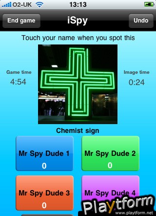 iSpy - The Exciting On-the-go Travel Game (iPhone/iPod)