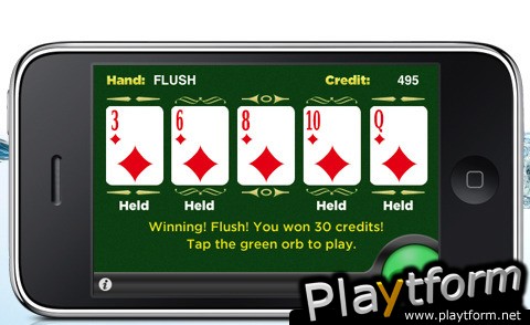 Video Poker: Jacks or Better (iPhone/iPod)