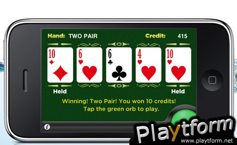 Video Poker: Jacks or Better (iPhone/iPod)