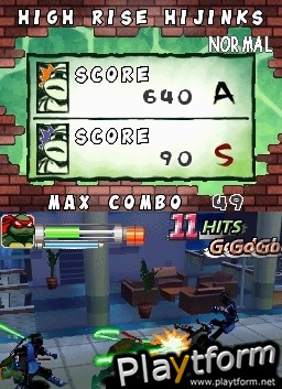 Teenage Mutant Ninja Turtles: Arcade Attack (DS)