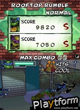 Teenage Mutant Ninja Turtles: Arcade Attack (DS)