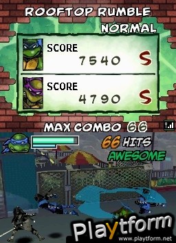 Teenage Mutant Ninja Turtles: Arcade Attack (DS)