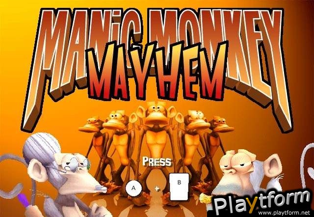 Manic Monkey Mayhem (Wii)