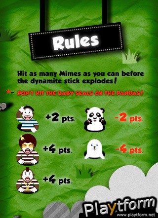 Whak-a-mime (iPhone/iPod)