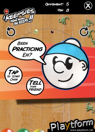 iKeepsies - The Classic Marbles Game (iPhone/iPod)