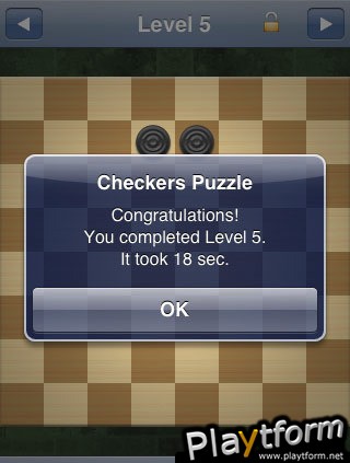 Checkers Puzzle (iPhone/iPod)