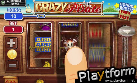 Crazy Pirate Slots (iPhone/iPod)