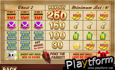 Crazy Pirate Slots (iPhone/iPod)