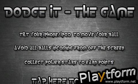 Dodge IT - Survive IT (iPhone/iPod)