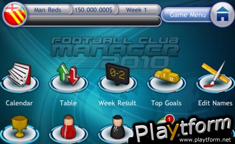 Football Club Manager 2010 (iPhone/iPod)