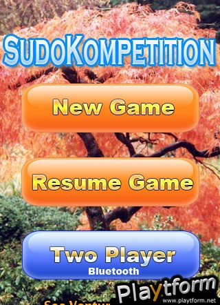 Sudoku Competition - Multiplayer Sudoku (iPhone/iPod)