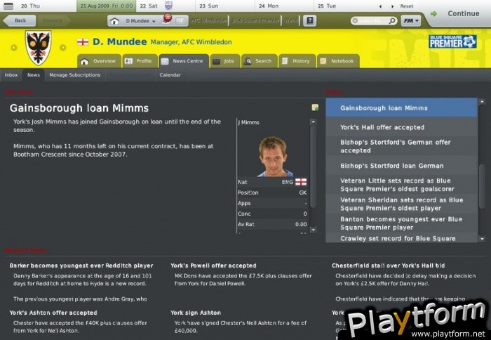 Football Manager 2010 (PC)