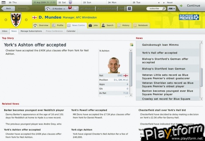 Football Manager 2010 (PC)