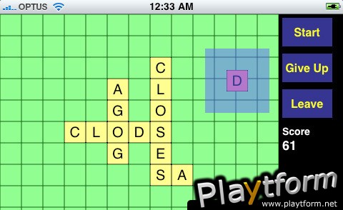 Speed Scrabble (iPhone/iPod)