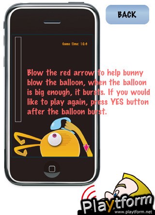 Bunny Blow (iPhone/iPod)