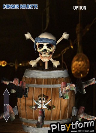 Corsair Roulette 3D game (iPhone/iPod)