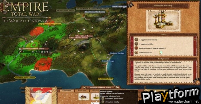 Empire: Total War - The Warpath Campaign (PC)