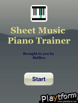 Sheet Music Trainer Piano (iPhone/iPod)