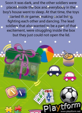 Story book: Toy Lead Soldier (iPhone/iPod)